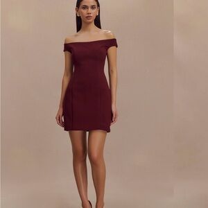 Meshki burgundy Dress M